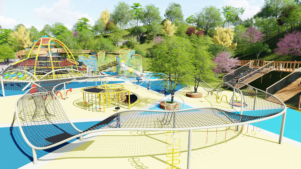 兒童公園有哪些攀爬類型的戶外游樂設施？